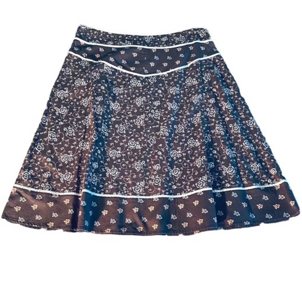 Boho Floral Cottagecore Skirt Size 10